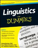 Linguistics for Dummiesï¿½  cover art
