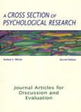 Cross Section of Psychological Research Journal Articles for Discussion and Evaluation cover art