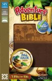 NIV Adventure Bible, Leathersoft, Brown, Full Color  9780310729693 Front Cover