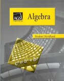 Algebra Student Workbook  cover art