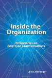 Inside the Organization Perspectives on Employee Communications cover art