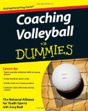 Coaching Volleyball for Dummies 2009 9780470464694 Front Cover