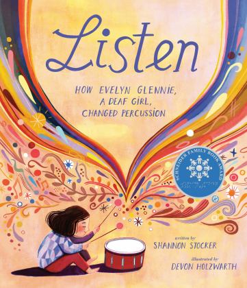 Listen How Evelyn Glennie, a Deaf Girl, Changed Percussion  9780593109694 Front Cover