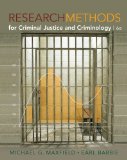 Research Methods for Criminal Justice and Criminology  cover art