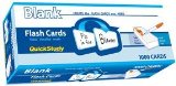 Blank Flash Cards - 1000 Cards - a QuickStudy Reference Tool 2013 9781423220695 Front Cover