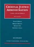 Criminal Justice Administration Cases and Materials cover art