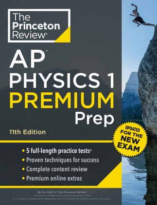 REV.AP PHYSICS 1 PREMIUM PREP,2025  9780593517697 Front Cover