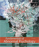 Fundamentals of Abnormal Psychology: 