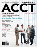 Managerial ACCT2 (with CengageNOW with EBook Printed Access Card)  cover art