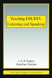 Teaching ESL/EFL Listening and Speaking  cover art