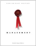 Management, Preliminary Edition  9781133626701 Front Cover