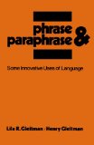 Phrase &amp; Paraphrase Some Innovative Uses of Language 1970 9780393336702 Front Cover