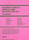Students' Guide to Article 9 and Related Statutes  cover art