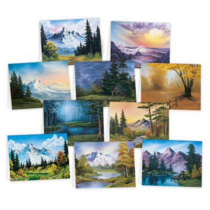 Bob Ross Notecards  9780762491704 Front Cover