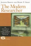 Modern Researcher 6th 2003 Revised  9780495318705 Front Cover