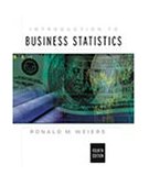 Introduction to Business Statistics 4th 9780534385705 Front Cover