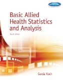 Basic Allied Health Statistics and Analysis:  cover art