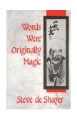 Words Were Originally Magic  9780393701708 Front Cover