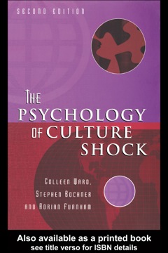 The Psychology of Culture Shock  9781134716708 Front Cover