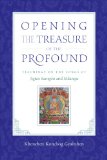 Opening the Treasure of the Profound Teachings on the Songs of Jigten Sumgon and Milarepa 2013 9781611800708 Front Cover