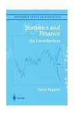 Statistics and Finance An Introduction cover art
