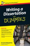 Writing a Dissertation for Dummies  cover art