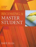 Becoming a Master Student 11th 9780618467709 Front Cover