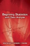 Beginning Statistics with Data Analysis  9780486492711 Front Cover