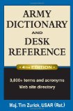 Army Dictionary and Desk Reference 3,800+ Terms and Acronyms; Website Directory cover art