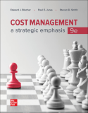 Cost Management A Strategic Emphasis 9th 9781260814712 Front Cover