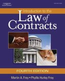 Introduction to the Law of Contracts 4th 2007 Revised  9781401864712 Front Cover