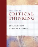 Invitation to Critical Thinking 6th 2007 Revised  9780495103714 Front Cover