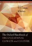 Oxford Handbook of Organizational Climate and Culture  9780199860715 Front Cover