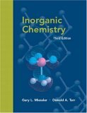 Inorganic Chemistry 3rd 9780130354716 Front Cover