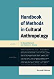 Handbook of Methods in Cultural Anthropology  cover art