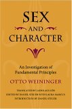 Sex and Character An Investigation of Fundamental Principles  9780253344717 Front Cover