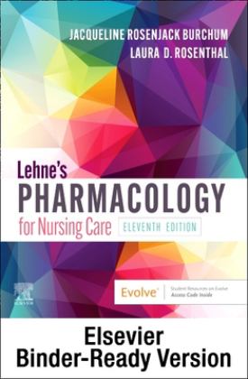 Lehne's Pharmacology for Nursing Care - Binder Ready 11th 9780323829717 Front Cover