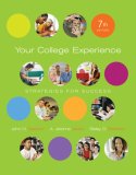 Your College Experience Strategies for Success 7th 9781413020717 Front Cover
