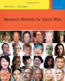 Research Methods for Social Work 7th 2010 9780495811718 Front Cover