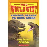 Komodo Dragon vs. King Cobra (Who Would Win?)  9780545301718 Front Cover