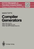 Compiler Generators What They Can Do, What They Might Do, and What They Will Probably Never Do 1990 9783540514718 Front Cover