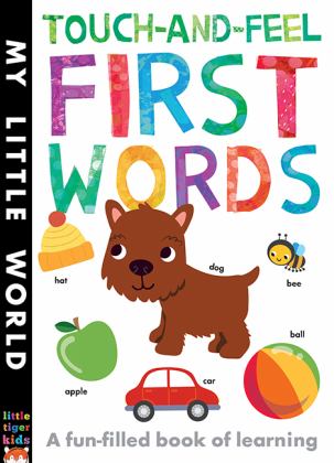 Touch-and-Feel First Words A Fun-Filled Book of First Words  9781848695719 Front Cover