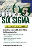 All about Six Sigma The Easy Way to Get Started 2005 9780071453721 Front Cover