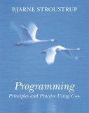 Programming Principles and Practice Using C++ cover art