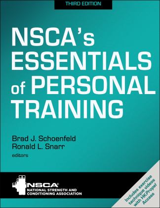 NSCA's Essentials of Personal Training 3rd 9781492596721 Front Cover