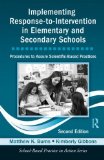 Implementing Response-To-Intervention in Elementary and Secondary Schools Procedures to Assure Scientific-Based Practices, Second Edition cover art