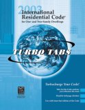 International Residential Code for One- and Two-Family Dwellings Turbo Tabs 2003 9781580011723 Front Cover