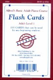 Alfred's Basic Adult Piano Course Flash Cards Level 1, Flash Cards cover art