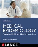 Medical Epidemiology: 