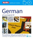 Berlitz German Phrase Book and CD 2012 9781780042725 Front Cover